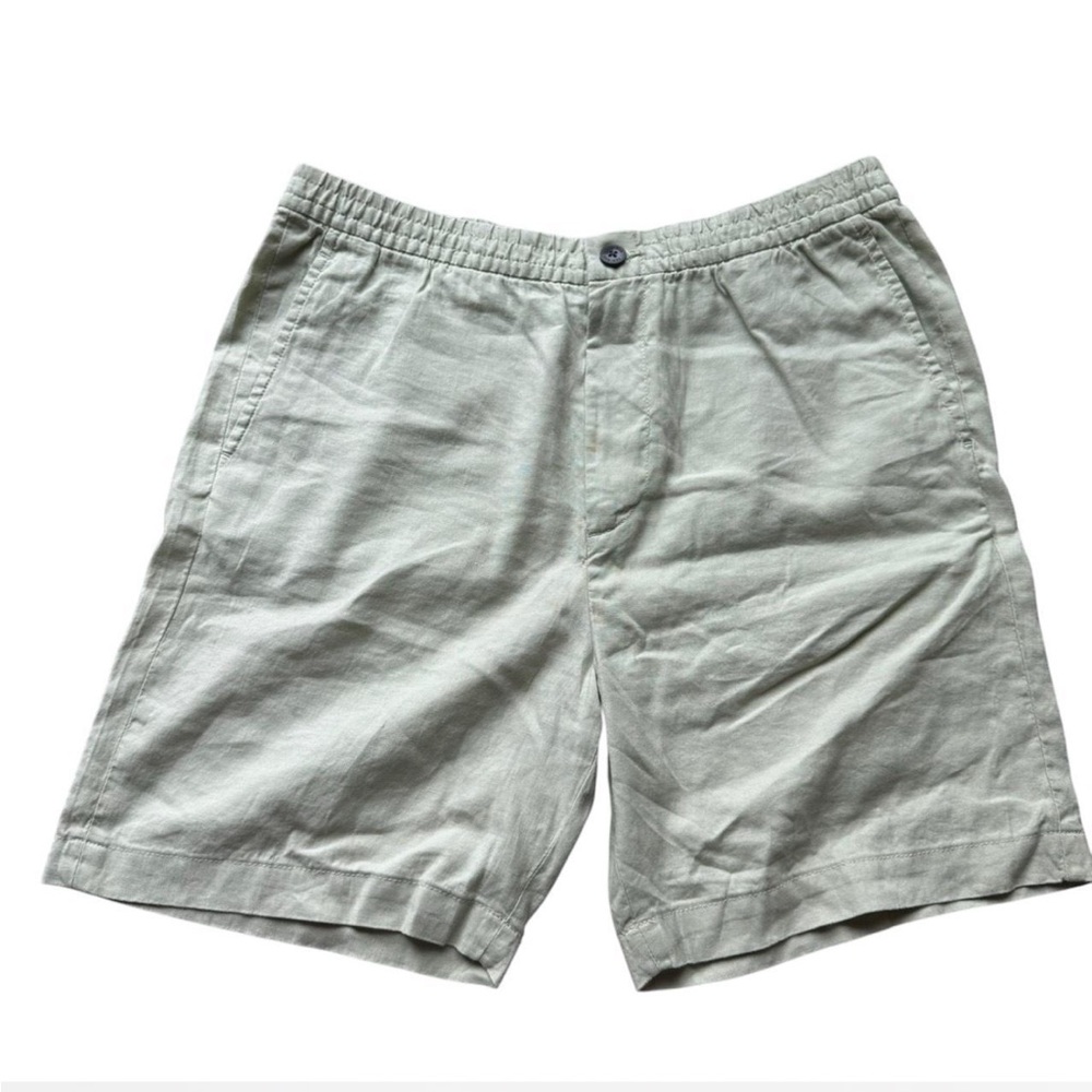 Men’s H&M linen light green shorts